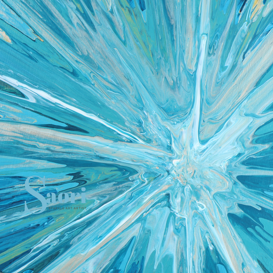 Sparkle Art®『スパークル 〜女神イザナミの序章〜』|創造と再生のアートポストカード|SAORI Official Store