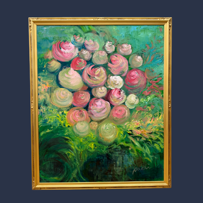 『Quest start』｜希望と冒険を描く抽象画・原画｜SAORI Official Store